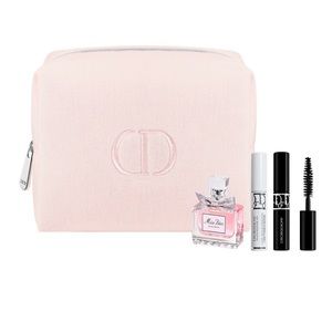 New! Dior Trousse Pouch, cosmetic bag with samples